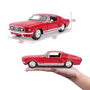 Метален автомобил, FORD MUSTANG GT, 1:24, Maisto, Червена