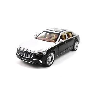 Метална кола Mercedes Maybach 1:22, Със звук и светлини, Черен
