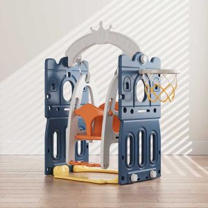 Детска пластмасова люлка Feelkids, синя