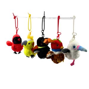 Интерактивна плюшена птичка с гласово повтаряне и движение – USB