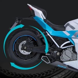 Метален пистов мотор 1:12 – син, без опаковка