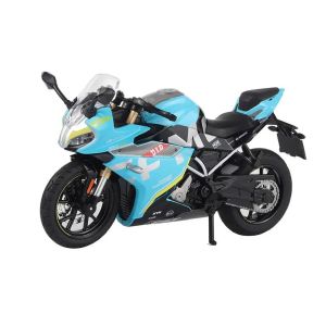 Метален пистов мотор 1:12 – син, без опаковка