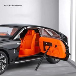 Метален модел Rolls-Royce Ghost 1:24 – черен, Без опаковка