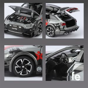 Метална кола Audi RS6 Avant 1:32 – камуфлаж, Сив, Без опаковка