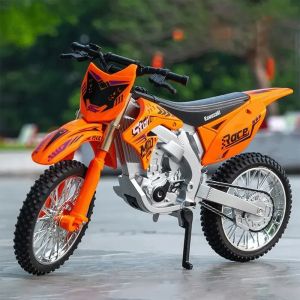Метален кросов мотор, 1:10, Off-Road, Оранжев, Детайлен модел