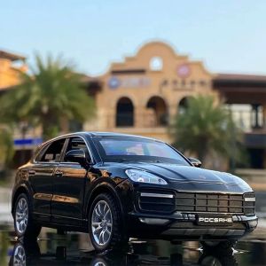 Метална кола Porsche Cayenne, 1:32, Черна, Без опаковка