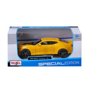 Метална кола Chevrolet Camaro ZL1 2017, жълт, Maisto Special Edition, 1:24