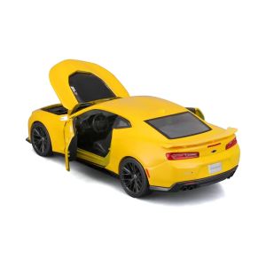 Метална кола Chevrolet Camaro ZL1 2017, жълт, Maisto Special Edition, 1:24