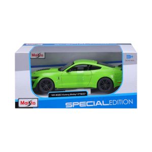 Метална кола Ford Mustang Shelby GT500 2020, зелен, Maisto Special Edition, 1:24