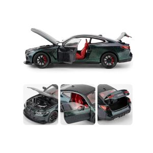 Метална кола BMW M4 Coupe, преливащ цвят, 1:24, Без опаковка