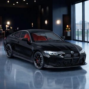 Метална кола BMW M4 Coupe, преливащ цвят, 1:24, Без опаковка