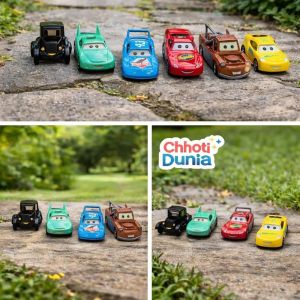 Комплект колички Cars Маккуин – 8 броя
