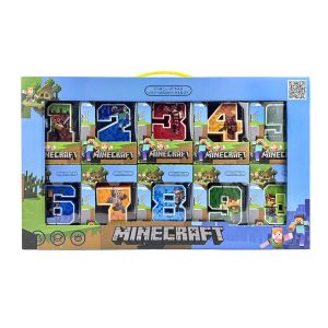 Minecraft конструктор числа 0-9 с фигурки и превозни средства