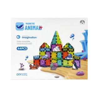 Магнитен Конструктор Ocean Animals, 44 Части