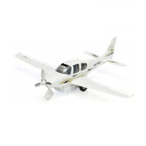 Метален Самолет Pull Back Die-Cast, 18.5 см, без опаковка