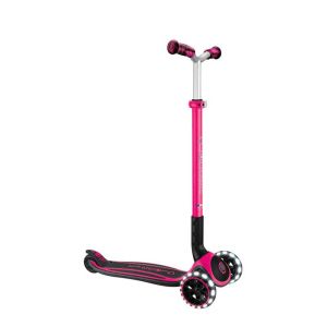 Сгъваема тротинетка за деца над 4 години GLOBBER ACE LIGHTS, розова