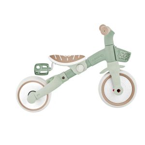 Триколка с родителски контрол 3 в 1 GLOBBER LEARNING TRIKE PLUS ECOLOGIC, мента