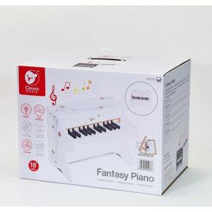 Класическо бяло пиано Fantasy за деца