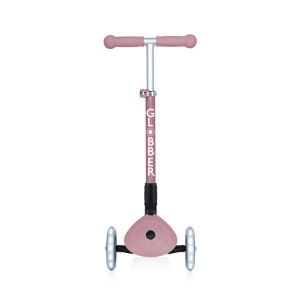 Сгъваема еко тротинетка с 3 колела GLOBBER JUNIOR FOLDABLE LIGHTS ECOLOGIC – цвят бери