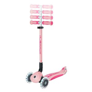 Тротинетка с родителски контрол GO UP DELUXE LIGHTS, пастелно розова