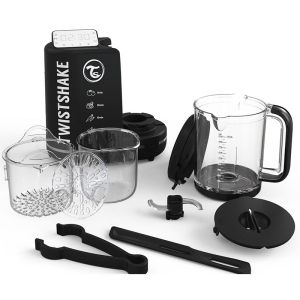 Twistshake Baby Food Processor Black