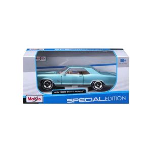 Метална кола Buick Riviera 1965 1:25, Светлосин, Maisto Special Edition