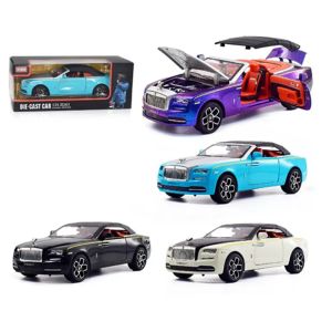 Метална кола Rolls-Royce Dawn Cabriolet 1:24, черна