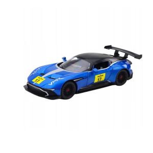 Метална кола Aston Martin Valkyrie AMR Pro 1:22, синя