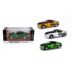 Метална кола Bentley Continental GT 1:22, зелена