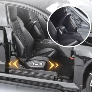 Метален автомобил Audi RS7 Sportback с ключ-дистанционно за светлини и звук, 1:18, Сив
