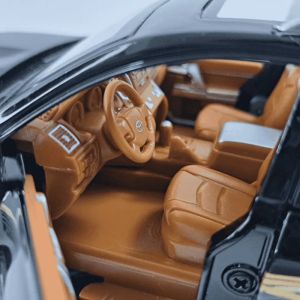 Метален джип Toyota Land Cruiser, 1:24, Черен, Без опаковка