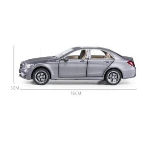 Метален автомобил Mercedes-Benz C-Class, 1:32, Черен, Без опаковка