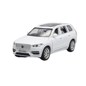 Метален автомобил Volvo XC90, 1:32, бял, без опаковка