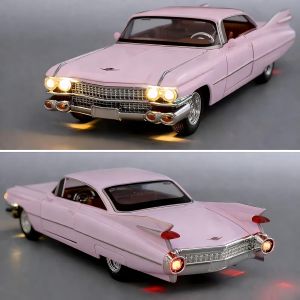 Метален автомобил Cadillac Eldorado 1959, 1:24, Без индивидуална опаковка, Розов