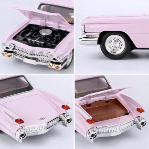 Метален автомобил Cadillac Eldorado 1959, 1:24, Без индивидуална опаковка, Розов