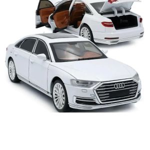 Колекционерски метален модел Audi A8L Luxury Edition, 1:24, Бял, Без индивидуална опаковка