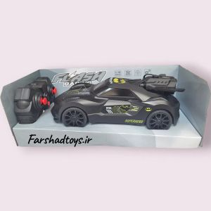 Кола Batman с дистанционно, Пушек, 2.4GHz, Светлини, Черна