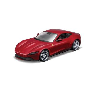 Метален автомобил Bburago Ferrari Roma 1:24, червен
