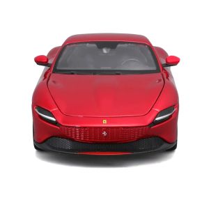 Метален автомобил Bburago Ferrari Roma 1:24, червен