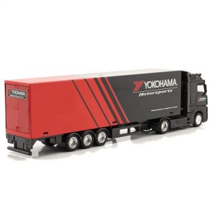Метален камион Bburago Mercedes-Benz Actros Yokohama Motorsports, 1:43