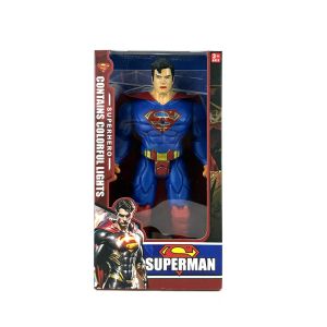 Детска екшън фигура Superman със светлини, 30 см