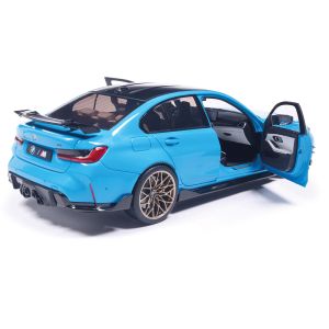 Метална кола BMW M3 Performance Parts, 1:18, Daytona Beach Blue