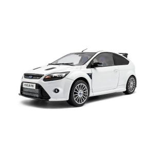 Метална кола Solido Ford Focus RS, 1:18, Бяла