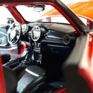 Метална кола Mini Cooper Hatch, 1:24, Welly, червена