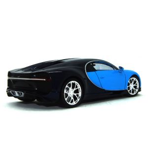 Метална кола Bugatti Chiron, 1:24, синя, Welly