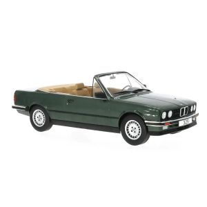 Метална кола BMW E36 Alpina B3 3.2 Cabriolet, 1995, 1:18, зелена, Model Car Group