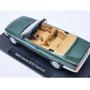 Метална кола BMW E36 Alpina B3 3.2 Cabriolet, 1995, 1:18, зелена, Model Car Group