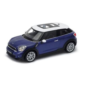 Метална кола MINI Cooper S Paceman Welly, 1:24, син