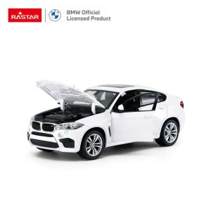 Метална кола BMW X6 M Rastar, 1:24, бяла
