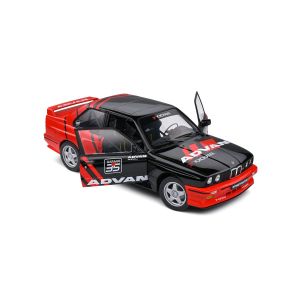 Метална кола BMW E30 M3 Drift Team 1990 1:18 Черна – Solido